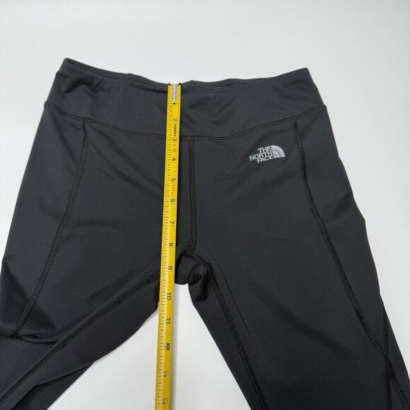 The North Face Women’s M On The Go Capri Black Leggings Cropped Flashdry Medium - Picture 3 of 10